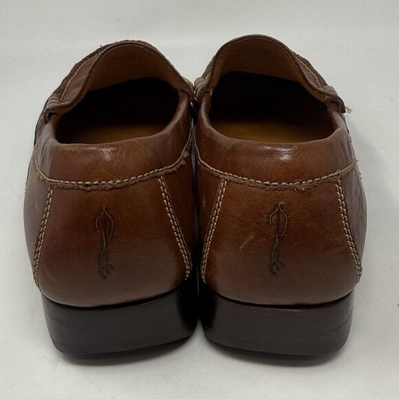 Cole Haan Country Loafers Shoes Womens 10.5 AA Narrow Brown Leather Business - Picture 11 of 16